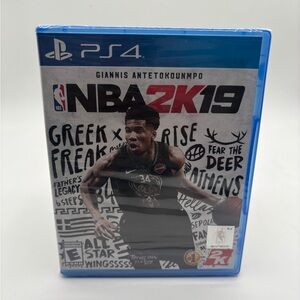 NBA 19 for PS4 - Blue Case